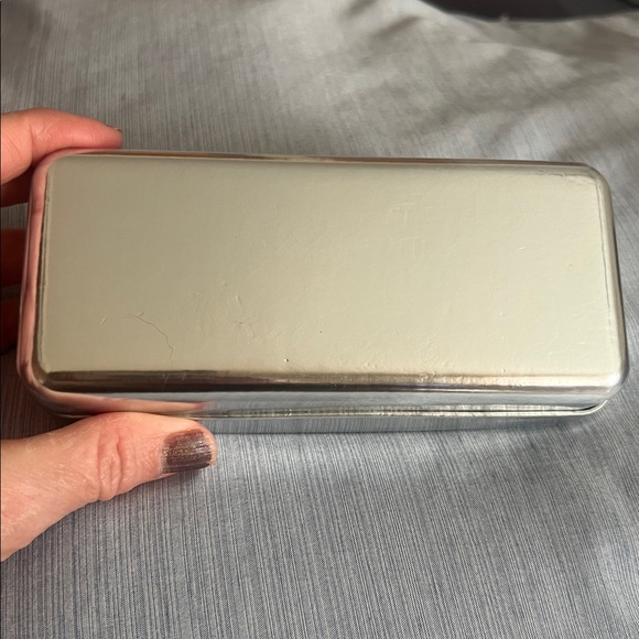 Bobbi Brown +2.50 Black/Gray Readers with Silver Case & Cloth Bag, good cond. - Picture 9 of 12